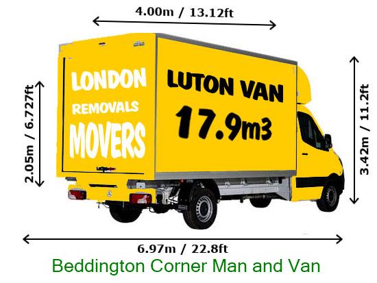 Beddington Corner Luton Van Man And Van